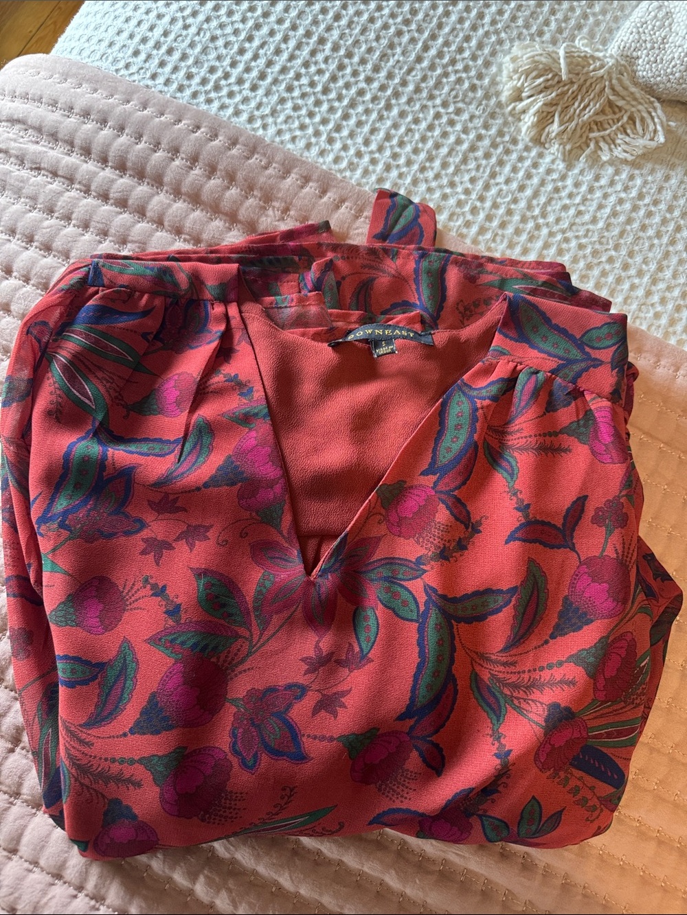 DownEast Floral Midi Dress